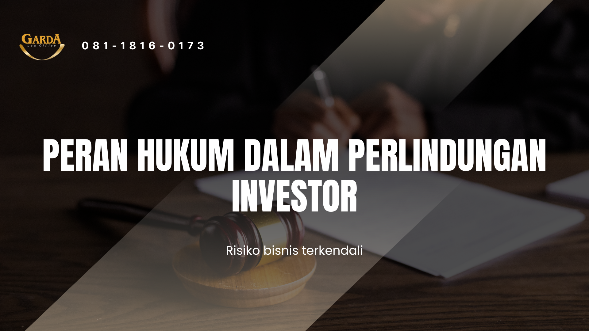Peran Hukum dalam Perlindungan Investor